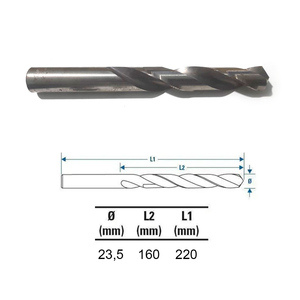 Broca Aço Rápido para Metais 23,50mm TW104 LENOX TWILL - 01 PÇ