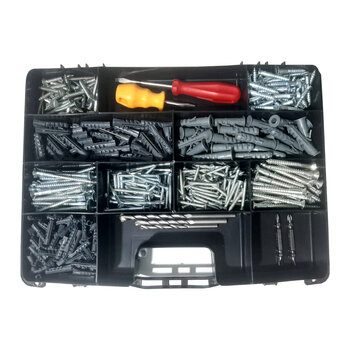 MALETA  KIT PARAFUSO FENDA - 517 ITENS - 01 MALETA