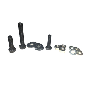 KIT PARAFUSOS 8.8 SEXTAVADO COM PORCAS E ARRUELAS