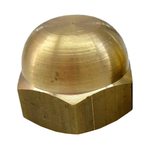 PORCA CALOTA LATÃO 3/16-12PÇ