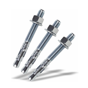 CHUMBADOR PARABOLT 3/8X3 C/ PORCA E ARRUELA - 100UNID.