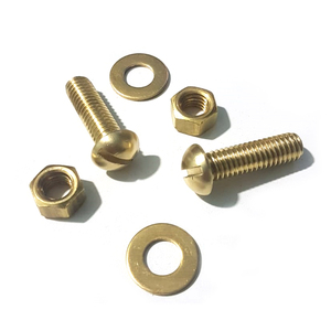 PARAFUSO LATÃO MÁQUINA CAB. RED. FENDA 3/8x1.1/4-12 PÇ