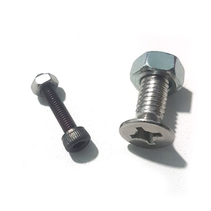 KIT PARAFUSOS M6X16 E M3X20 COM PORCAS