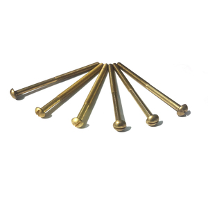 PARAFUSO LATÂO MÁQUINA REDONDA FENDA 1/4X4-12UNID.