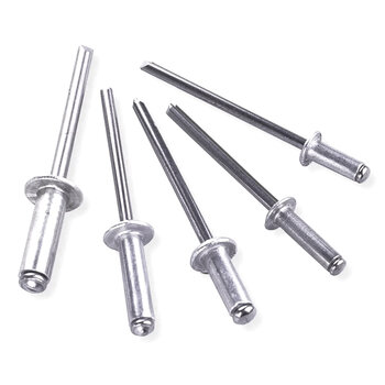 REBITE DE REPUXO DE ALUMÍNIO 412 - 4 X 12MM - 500 PEÇAS
