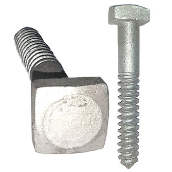 PARAFUSO CABEÇA QUADRADA 1/2X90MM GALVANIZADO A FOGO-10 UNID