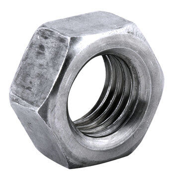 PORCA SEXTAVADA MA 24  ZINCADO À FOGO-10 UNID.